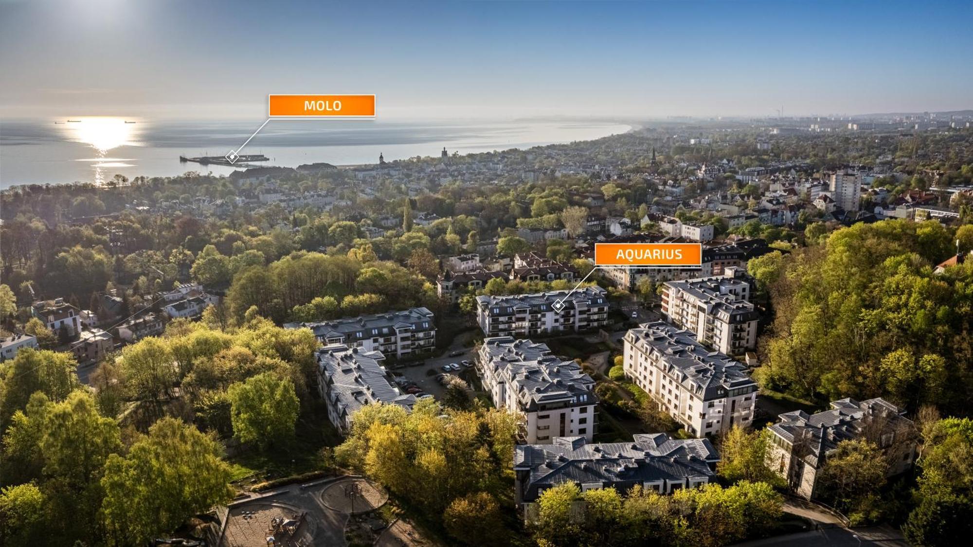 Apartamenty Sun & Snow Aquarius Sopot Exterior foto